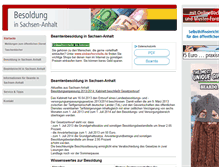 Tablet Screenshot of besoldung-sachsen-anhalt.de